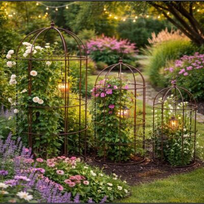 Wrought Iron Bird Cages